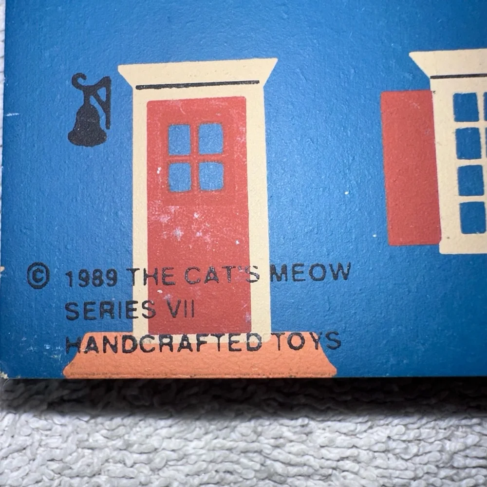 Vintage 1989 The Cat’s Meow Series VII Handcrafted Toys